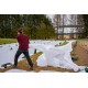 Housse protection hivernale blanche 1,6m 50g 20m