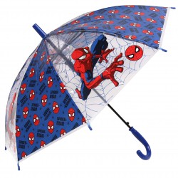 Spiderman parasolka chłopięca, niebieska