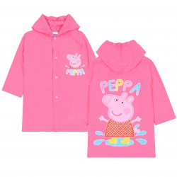 Świnka Peppa Różowy płaszcz przeciwdeszczowy, dziewczęcy