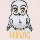 Harry Potter Hedwig Maglione ecru&#039; per bambina , maniche lunghe, caldo