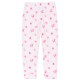 Pyjama molleton fille Peppa Pig rose et blanc OEKO-TEX