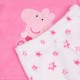 Peppa Pig Pijama polar de niña, rosa y blanco OEKO-TEX