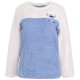 DISNEY Stitch Piżama damska ciepła, polarowa, długie spodnie, niebieska