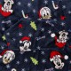 Mickey Mouse Disney Sudadera Albornoz Manta azul marino para niños, navideña