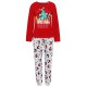 Myszka Mickey Świąteczna piżama unisex, długi rękaw, bawełniana, OEKO-TEX