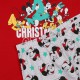 Mickey Mouse Vánoční pyžamo unisex, dlouhé rukávy, bavlna, OEKO-TEX