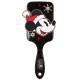 Mickey Mouse Černá kartáč na vlasy, slavnostní, plochý, velký, plastový