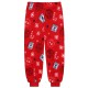 PSI PATROL Chase Zestaw prezentowy: piżama chłopięca + skarpetki, polarowa, szara, czerwona