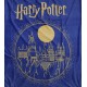Harry Potter Sada povlečení  Fleece 230x220 cm, modrá, žlutá OEKO-TEX