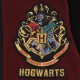 Harry Potter Einteiliger Schlafanzug für Jungen, schwarz, weinrot, mit Kapuze, Einteiler