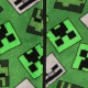 Minecraft Pigiama/tuta intero bambino, verde, cerniera, onesie