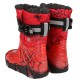 Bottes de neige Spider-man rouges pour garçons avec réflecteur, chaudes et confortables ZETPOL