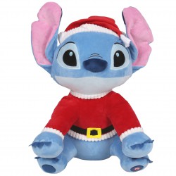 DISNEY Stitch Duży pluszak/maskotka świąteczna, niebieska, świecąca 45 cm