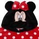 Myszka Mickey Disney Dziecięca bluza/szlafrok/koc w grochy, koc z kapturem