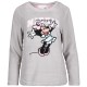 Myszka Mickey Disney Polarowa piżama damska, szaro-różowa, groszki, ciepła piżama