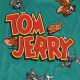 Tom i Jerry Turkusowa piżama damska, dwuczęściowa, długi rękaw, ciepła piżama