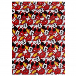 Myszka Mickey Disney Czerwona narzuta/koc duża, ciepła 175x215 cm