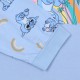 Stitch Disney Damska piżama na krótki rękaw, bawełniana