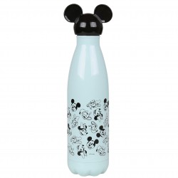 Myszka Mickey i Przyjaciele Miętowa butelka termiczna z uszami 500 ml