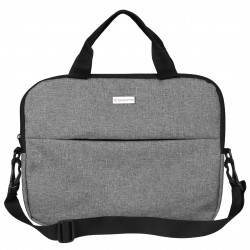 Szara torba na laptopa 15,6 cali Zagatto 40x29x4,2 cm