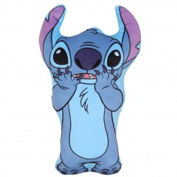 Stitch Disney Poduszka ozdobna, miękka, mała, niebieska OEKO-TEX
