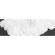 Biały ręcznik bawełniany/ręcznik hotelowy, dwupętelkowy 50x100 cm 500g