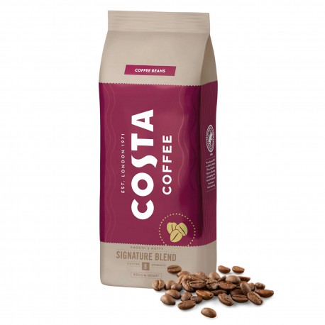 Costa Coffee Kawa Ziarnista Signature Blend Dark Coffee Beans 1kg