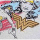 Wonder Woman Letnia, bawełniana piżama damska na krótki rękaw