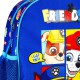 Psi Patrol Chase Marshall Rubble Niebieski plecak przedszkolny dla chłopca, odblaski 31x25x9cm