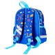 Psi Patrol Chase Marshall Rubble Niebieski plecak przedszkolny dla chłopca, odblaski 31x25x9cm