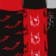 BATMAN Czarno- czerwone, długie skarpetki męskie - 5 par, OEKO-TEX