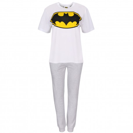 Batman Męska piżama na krótki rękaw, bawełniana OEKO-TEX