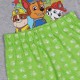 Psi Patrol Chłopięca piżama z krótkim rękawem, szaro-zielona piżama