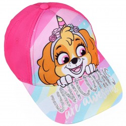Psi Patrol Skye Dziewczęca czapka z daszkiem, różowa czapka