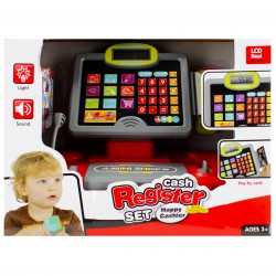 Kasa sklepowa z akcesoriami dla dzieci, zabawa w sklep 3+ Mega Creative