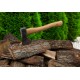 Toporek ręczny z pokostowanym trzonkiem z drzewa hikorowego - 0,6 kg