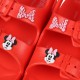 Myszka Minnie Disney Czerwone, lekkie, wygodne sandałki dziecięce