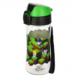 Pixel Game Transparentna, plastikowa butelka/bidon 420ml