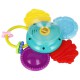 Bam Bam zestaw niemowlęcy: Zabawka na przyssawkę Kwiatuszek + Gumowa kula