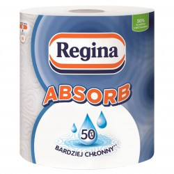 Regina ręcznik papierowy, super chłonny ABSORB 1 rolka, atest PZH
