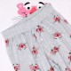 Różowa Pantera Damska piżama z długimi spodniami, bawełniana piżama
