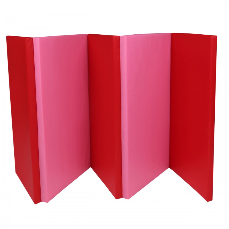 PLUFSIG Folding gym mat, pink/red, 303/4x727/8 - IKEA