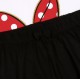 Myszka Minnie Disney Biało-czarna piżama na krótki rękaw, letnia piżama