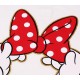 Myszka Minnie Disney Kremowo-czerwona piżama na krótki rękaw, letnia piżama