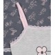 Myszka Minnie Szara piżama dziewczęca na ramiączkach, letnia piżama