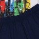 Avengers Marvel Pijama de verano de manga corta para niño blanco y azul marino