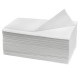 ELLIS Professional Celulozowy, dwuwarstwowy ręcznik składany, ręcznik papierowy biały