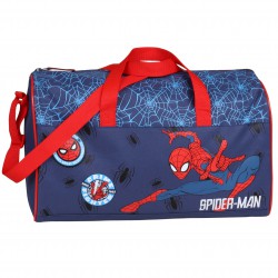 Spiderman Pojemna torba gimnastyczna/sportowa na ramię 35x15x22cm