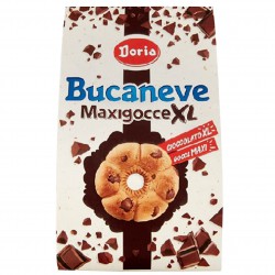 DORIA Bucaneve Maxigocce XL - Kruche ciastka z kawałkami czekolady 300g
