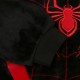 Spider-Man Czarna, dziecięca bluza/szlafrok/koc z kapturem, snuddie